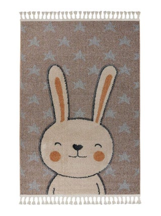 Tapis chambre enfant relief avec franges Arka