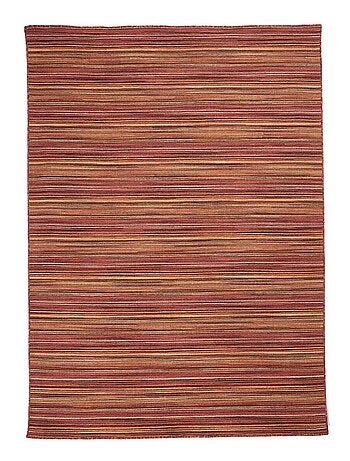 Tapis Chambre fait à la main en laine motif géométrique