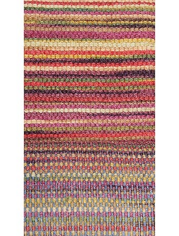 Tapis Chambre fait à la main en laine motif géométrique