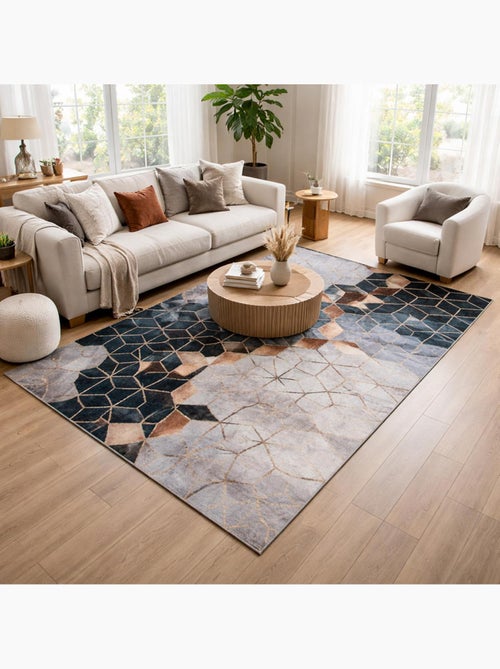 Tapis chambre LYN11 GRAFIK facile d'entretien - Kiabi