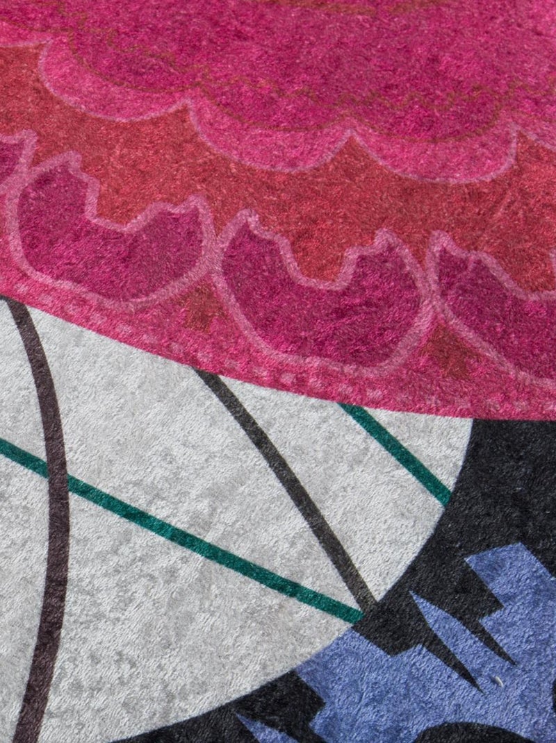 Tapis chambre LYN11 PSYKAI facile d'entretien Multicolore - Kiabi