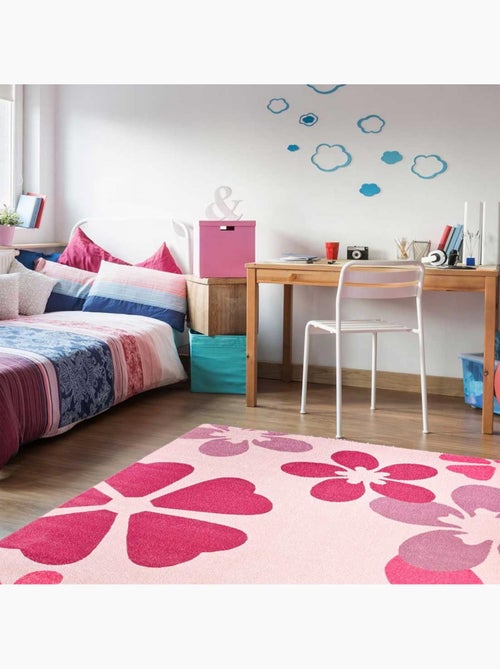 Tapis chambre tissé BLUME - Kiabi Tapis chambre tissé BLUME - Kiabi
