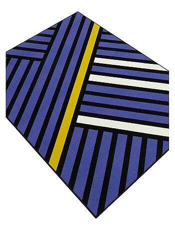 Tapis Chambre tissé en nylon motif géométrique TRIANGLO