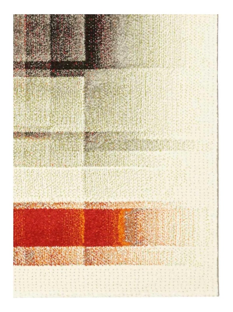 Tapis chambre tissé IRAMINO Gris - Kiabi
