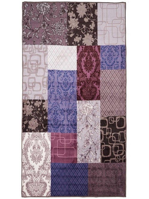 Tapis chambre tissé ISPARTA PATCHWORK - Kiabi