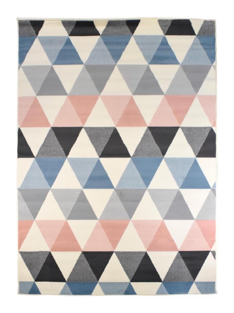 Tapis chambre tissé LYN49 PASTELIANGLE Ecru - Kiabi
