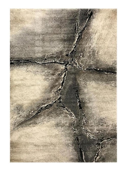 Tapis chambre tissé motif abstrait FRACIL - Kiabi