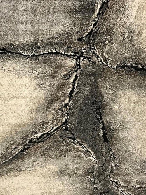 Tapis chambre tissé motif abstrait FRACIL - Kiabi