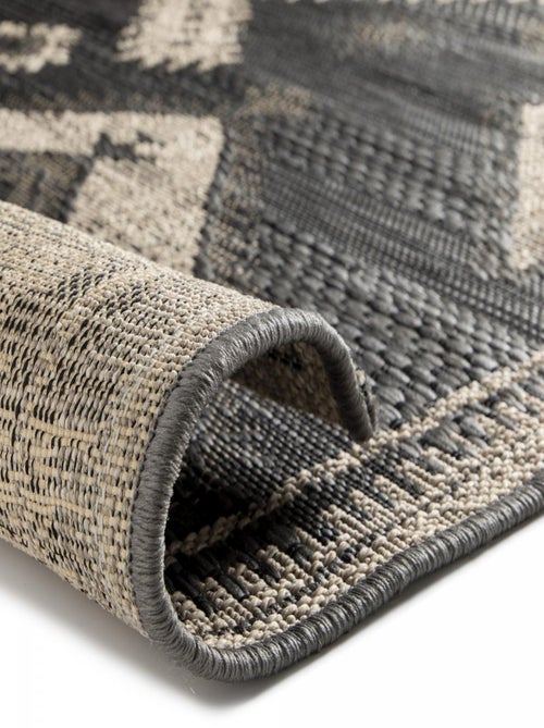 Tapis Chambre tissé motif abstrait HIERE 3 - Kiabi