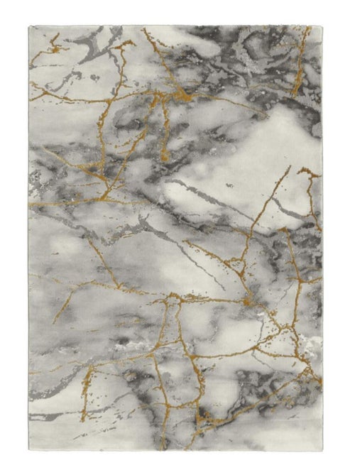 Tapis Chambre tissé motif abstrait MARBAL - Kiabi