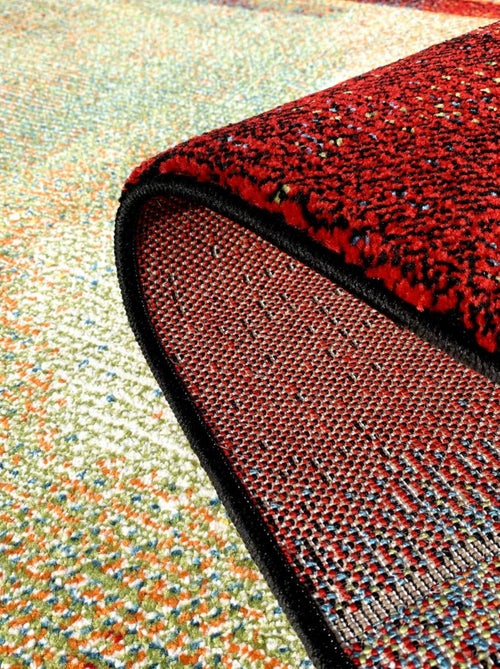 Tapis chambre tissé motif abstrait TABOR - Kiabi