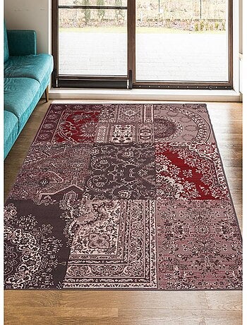 Tapis Chambre tissé motif baroque LYN1 NYBRO