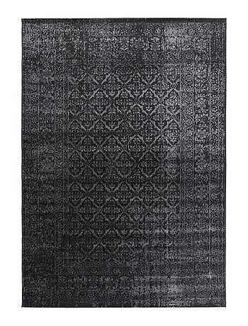 Tapis salon et chambre tissé motif ethnique LUMIN 4