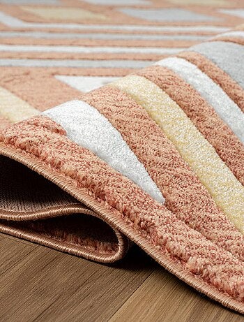 Tapis chambre tissé motif ethnique SOLGA A