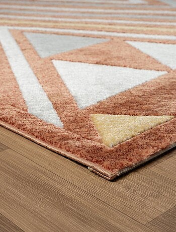 Tapis chambre tissé motif ethnique SOLGA A