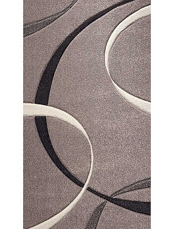 Tapis Chambre tissé motif floral CAMPUS