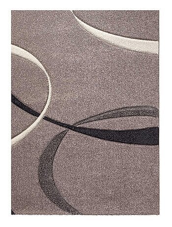 Tapis Chambre tissé motif floral CAMPUS