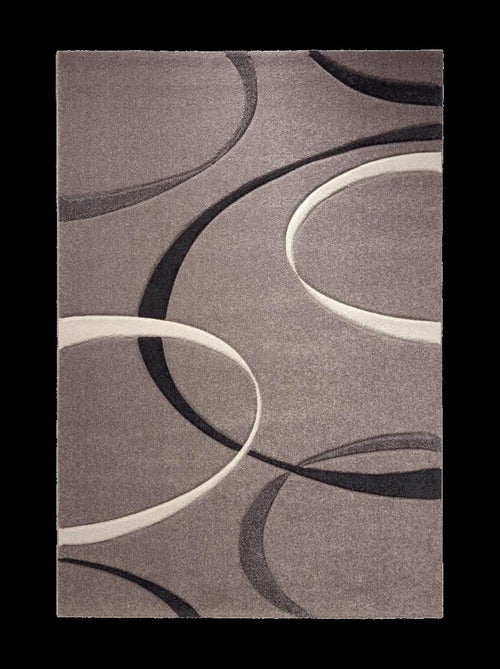 Tapis Chambre tissé motif floral CAMPUS - Kiabi