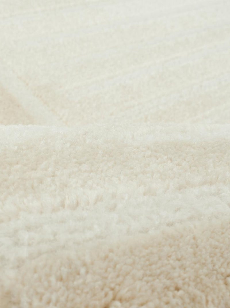 Tapis chambre tissé motif géométrique CERABI Ecru - Kiabi