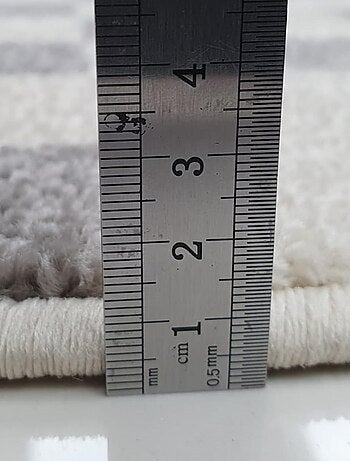 Tapis chambre tissé motif géométrique EFFACT