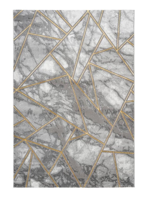 Tapis chambre tissé motif géométrique ERZU - Kiabi