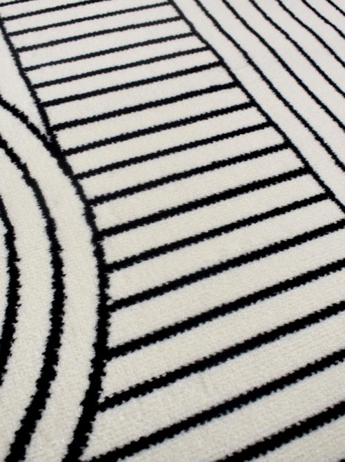 Tapis chambre tissé motif géométrique LYN1 COURLI - Kiabi