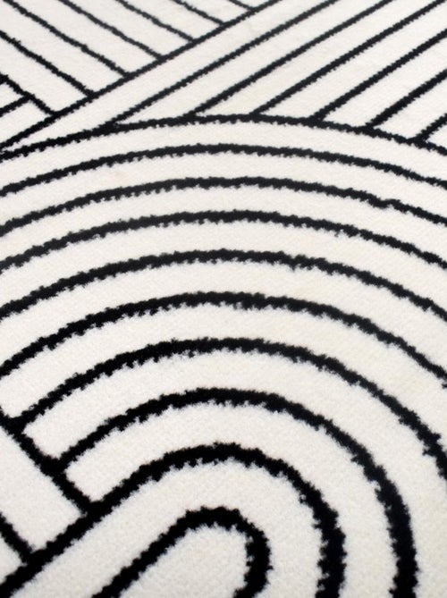 Tapis chambre tissé motif géométrique LYN1 COURLI - Kiabi