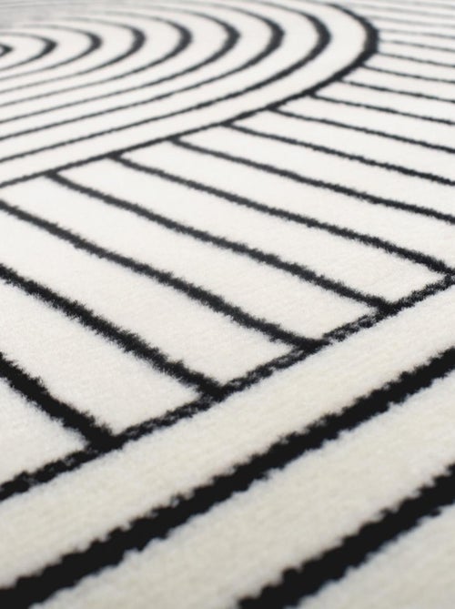 Tapis chambre tissé motif géométrique LYN1 COURLI - Kiabi