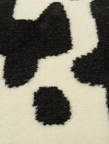 Tapis chambre tissé motif géométrique LYN1 QR