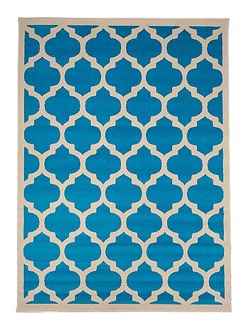 Tapis Chambre tissé motif géométrique LYN1 STYLE