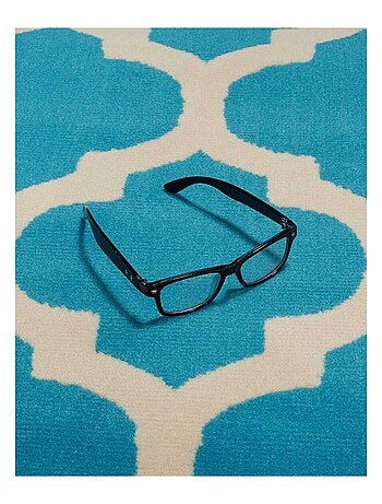 Tapis Chambre tissé motif géométrique LYN1 STYLE