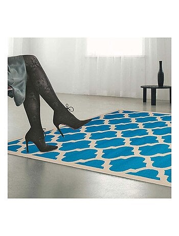 Tapis Chambre tissé motif géométrique LYN1 STYLE