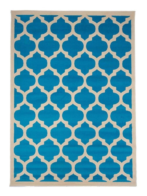 Tapis Chambre tissé motif géométrique LYN1 STYLE - Kiabi