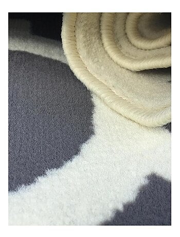 Tapis Chambre tissé motif géométrique LYN1 STYLE