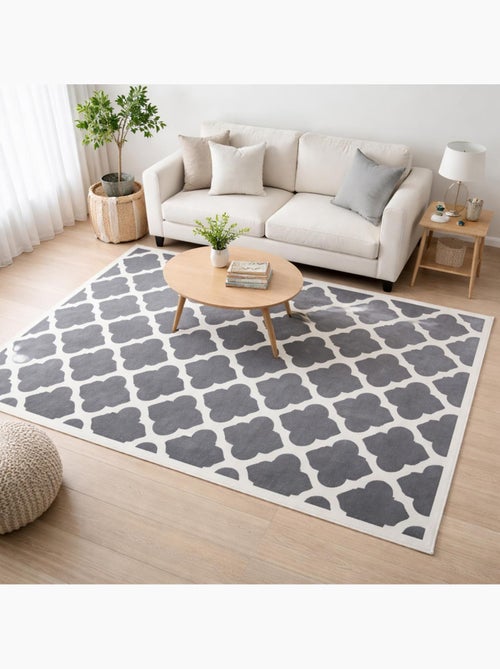 Tapis Chambre tissé motif géométrique LYN1 STYLE - Kiabi