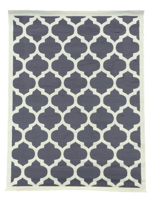 Tapis Chambre tissé motif géométrique LYN1 STYLE - Kiabi