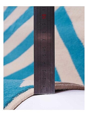 Tapis chambre tissé motif géométrique LYN49 NICE