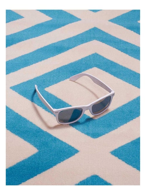 Tapis chambre tissé motif géométrique LYN49 NICE - Kiabi