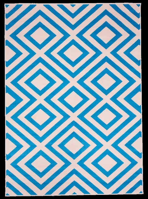 Tapis chambre tissé motif géométrique LYN49 NICE - Kiabi