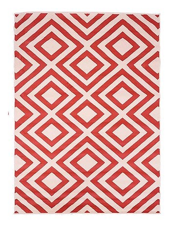 Tapis chambre tissé motif géométrique LYN49 NICE