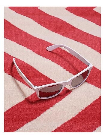 Tapis chambre tissé motif géométrique LYN49 NICE