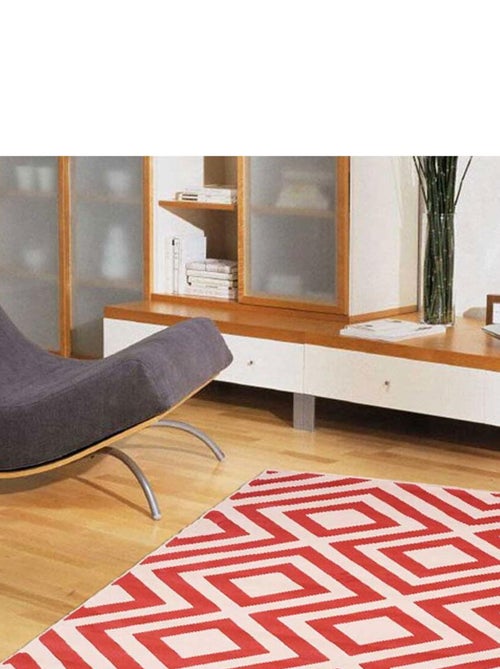 Tapis chambre tissé motif géométrique LYN49 NICE - Kiabi