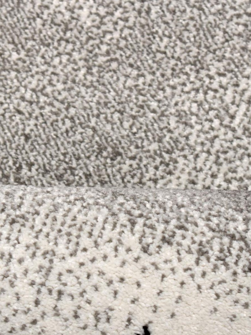 Tapis chambre tissé motif géométrique LYN8 ULTIMA Bleu - Kiabi