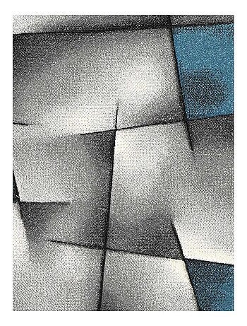 Tapis chambre tissé motif géométrique lyn8 ultima