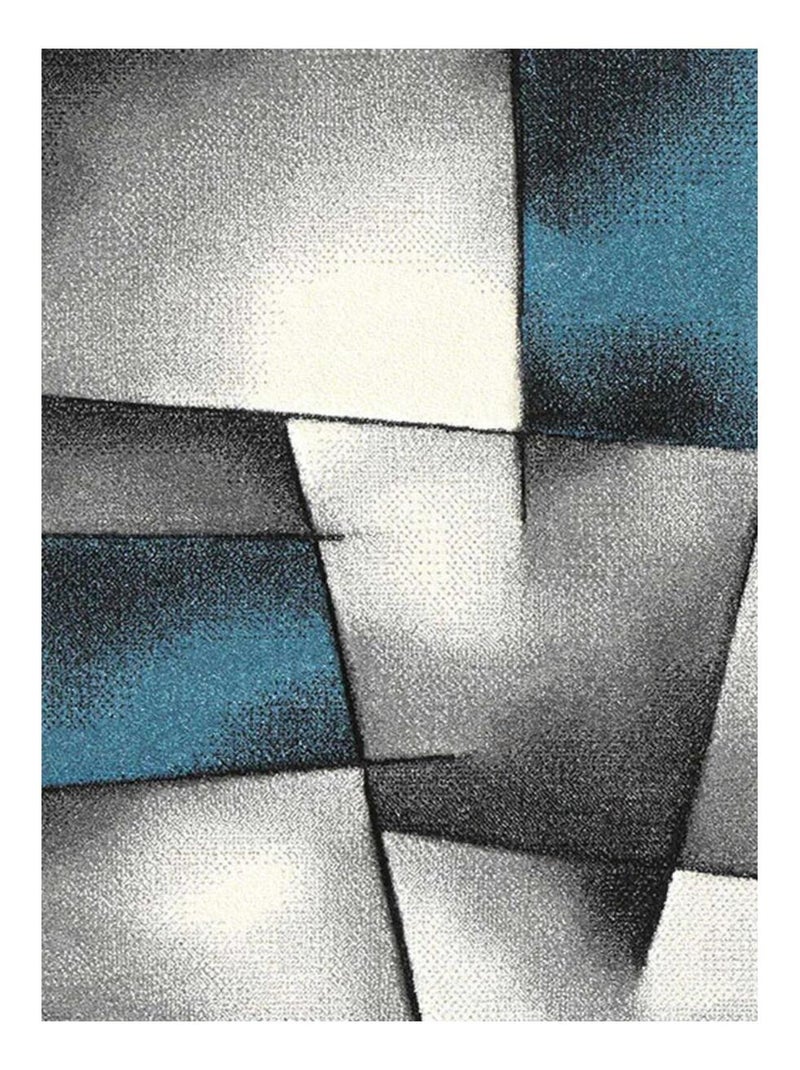 Tapis chambre tissé motif géométrique lyn8 ultima Ecru - Kiabi