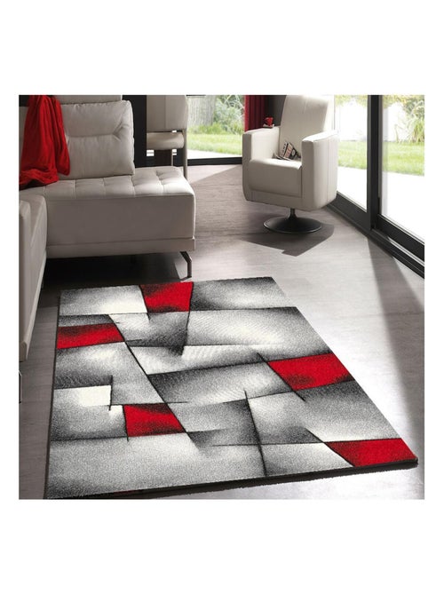 Tapis chambre tissé motif géométrique LYN8 ULTIMA - Kiabi