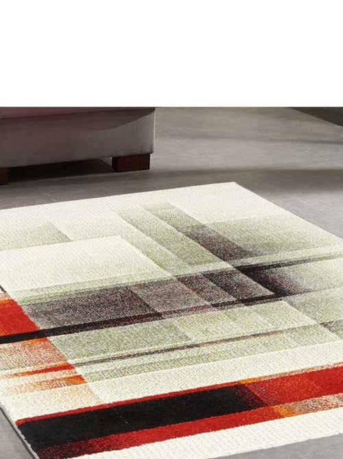Tapis chambre tissé motif géométrique NORAMI - Kiabi