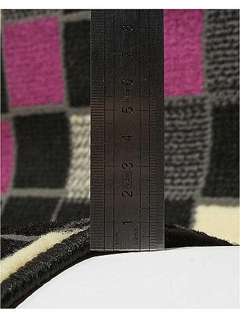 Tapis Chambre tissé motif géométrique PICASLER