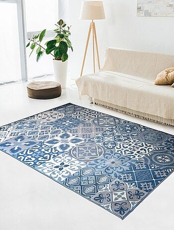 Tapis chambre tissé motif oriental LYN49 TCHIMETO