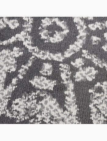 Tapis salon et chambre tissé motif rétro-vintage LYN1 TRANBY